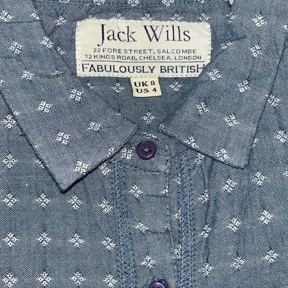 Jack Wills midi dress US4 - Picture 2 of 9